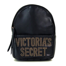 【アウトレット】ヴィクトリアシークレット リュック VICTORIA'S SECRET City Backpack ビクトリア 背キルト スモールバックパック スタッズロゴ ブラック