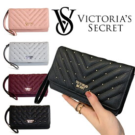 【送料無料】VICTORIA'S SECRET ヴィクトリアシークレット クラッチ ウォレット 長財布 リストレット 4カラー
