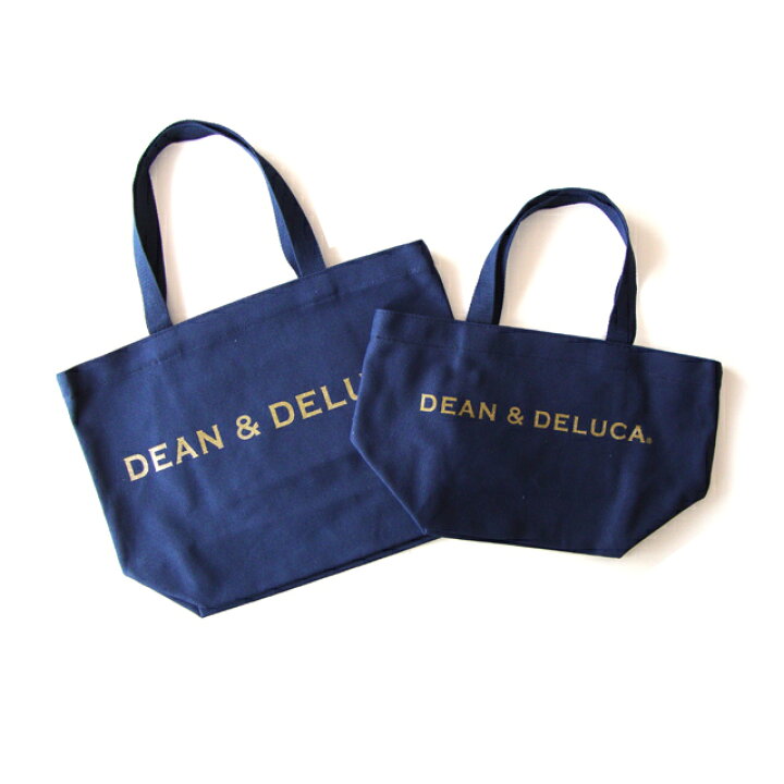 楽天市場】DEAN & DELUCA トートバッグ ネイビー 【S】 : クイーンズ 