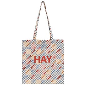 【送料無料】HAY ToteBag Check ヘイ トートバッグ 綿コットン クロネコゆうパケット発送・日時指定不可・代引き決済不可
