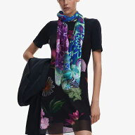 【50%off】【送料無料】デシグアル Desigual Foulards（フラール）長方形スカーフ ファッション雑貨（カ…