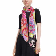 【50%off】【送料無料】デシグアル Desigual Foulards（フラール）長方形スカーフ ファッション雑貨（カ…