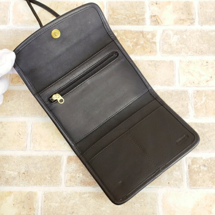 楽天市場】【中古品】オールドコーチ レザー ミニ ショルダーバッグ 