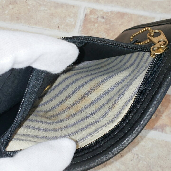 楽天市場】【中古品】オールドコーチ USA製 レザー ターンロック ミニ  