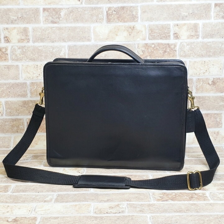 楽天市場】【中古品】オールドコーチ レザー 2WAY ビジネスバッグ PC 