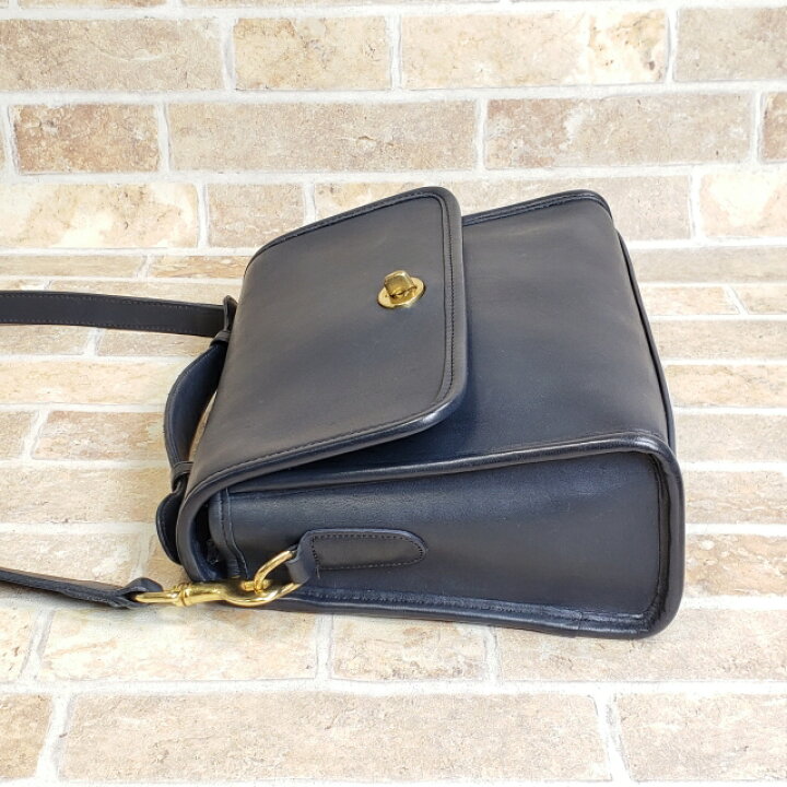 楽天市場】【中古品】オールドコーチ USA製 レザー ターンロック 2WAY  