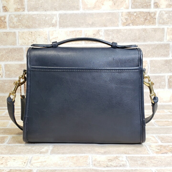 楽天市場】【中古品】オールドコーチ USA製 レザー ターンロック 2WAY  