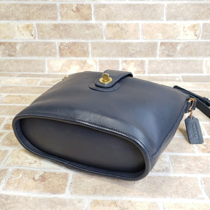 楽天市場】【中古品】オールドコーチ USA製 ターンロック レザー 