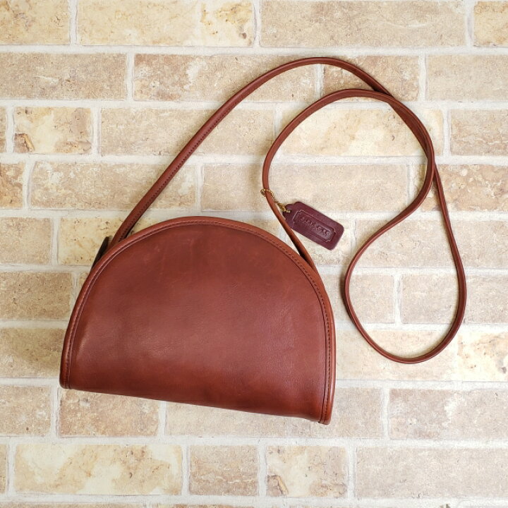 COACH コーチ オールドコーチ ミニショルダー ポーチ ブラウン