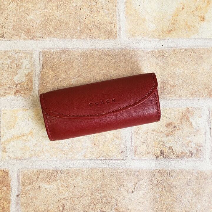 楽天市場】【中古品】美品 オールドコーチ レザー リップケース 小物 