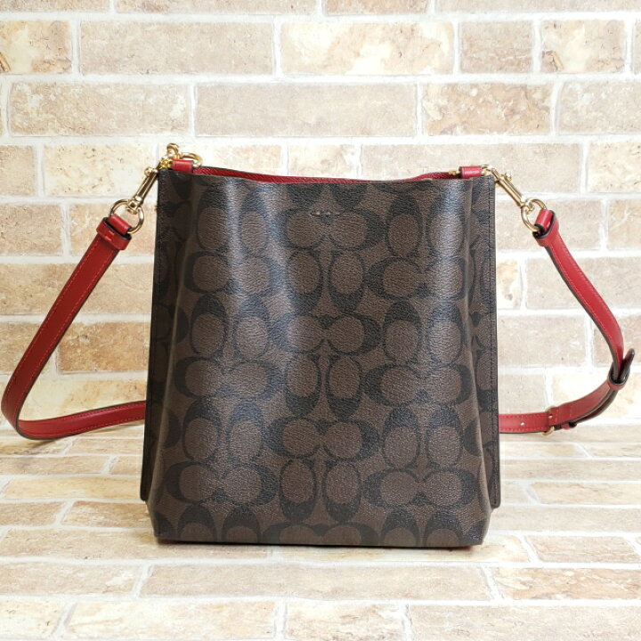 楽天市場】【中古品】美品 COACH コーチ シグネチャー PVC レザー 2WAY 