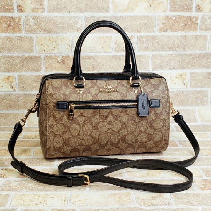 楽天市場】【中古品】美品 コーチ COACH ローアン サッチェル  