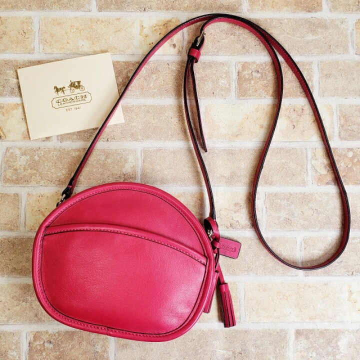 楽天市場】【中古品】コーチ COACH レザー ラウンド ミニ ショルダー 