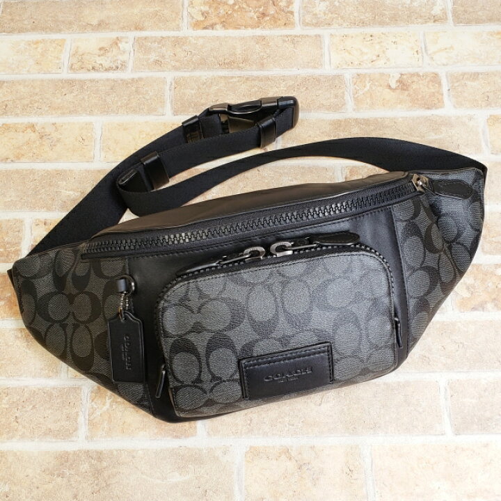 楽天市場】【中古品】コーチ COACH シグネチャー レザーコンビ ボディ  