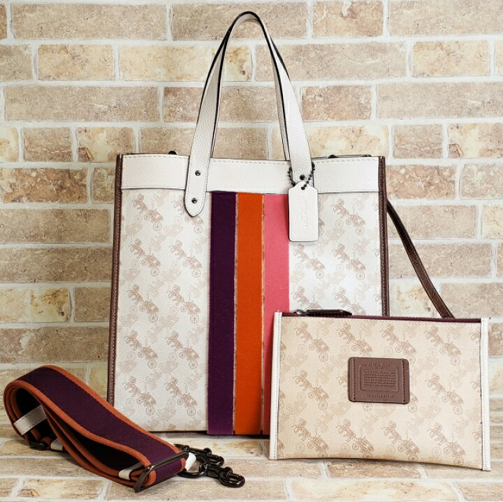 楽天市場】【中古品】COACH コーチ ホースアンドキャリッジ 2WAY 
