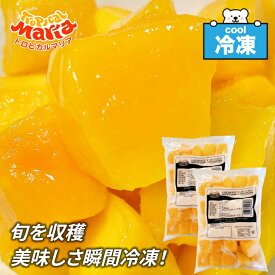 「 冷凍 マンゴー 」 ダイスカット 1kg (500g×2袋セット) 業務用 トロピカルマリア アスク 無添加 冷凍フルーツ 砂糖不使用 マンゴーチャンク SC 送料無料