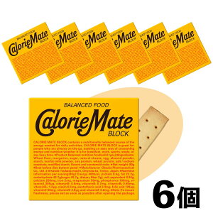 ★マラソン・店内最大半額★ カロリーメイト ブロックチーズ 80g ×6箱セット まとめ買い ヘルシー チーズ味 バランス 栄養食 エネルギー補給 菓子 ダイエット「 カロリーメイトチーズ 」 メ
