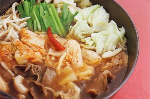 牛王上もつ鍋セットA(2〜3人前)チャンポン麺(1玉)付き