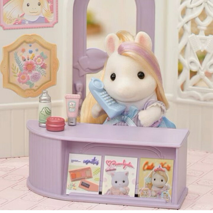 楽天市場】シルバニアファミリー ビューティーヘアサロン 海外版  