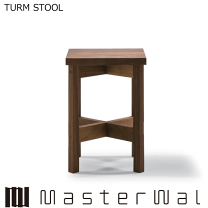 マスターウォール　トゥルム スツール　高さ約40センチ 木製 MASTERWAL TURM STOOL / マスターウォール トゥルム スツール
