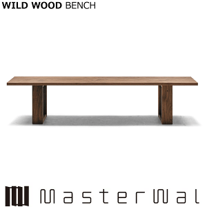 �}�X�^�[�E�H�[�� ���C���h�E�b�h �x���` �iW1200�`1800×D350×H400�j WILDWOOD BENCH WWBN120 Masterwal �G�f�B�V�����X�g�A���� �����[�J�[�����i