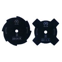 楽天市場】ツムラ 草刈用カッター 栄印 8枚刃255×1．4×8p（花 