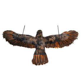 ■本物そっくり！クローン鷹 吊り下げ型 鳥追いタカ 害鳥対策 鷹 防鳥 農作業 果樹