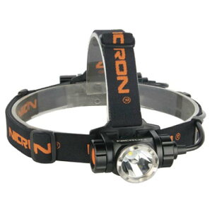 ��Nicron (H30) LED�w�b�h���C�g ���邳�ő�900���[���� �����[�d�r �h���h�oIP68 �j�N����