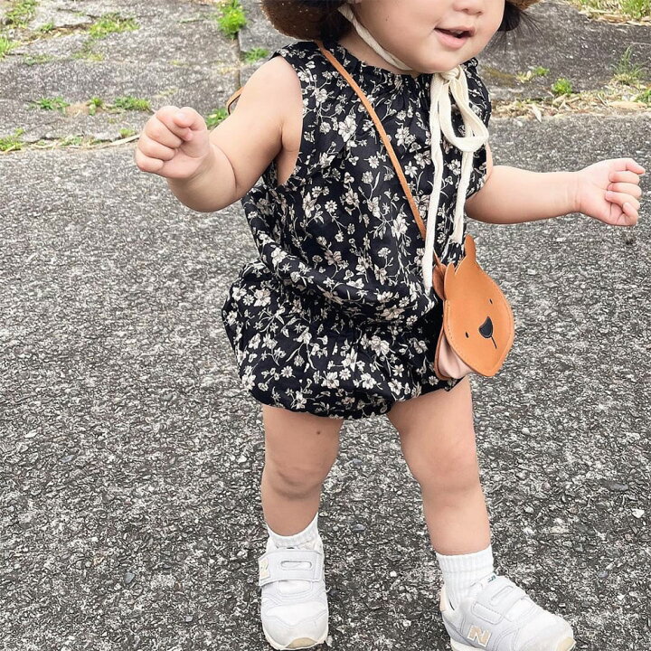 BABYTRIANA 吐き出す フリル ノースリーブ ブルマ セットアップ 12-24m
