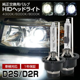 【ポイント10倍！】HID D2R D2S 4300K 6000K 8000K 12000K 選択式 モデル信玄 純正HID交換用バルブ 車検対応 HIDバルブ バーナー D2C