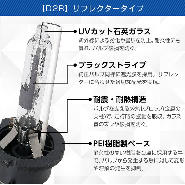 楽天市場】【15%OFF】 オデッセイRB1 2 3 4に 純正交換 HID D2S 白光 