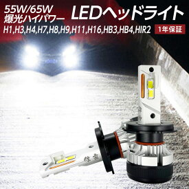 【ポイント10倍】 LED ヘッドライト 信玄 キワミ H1 H3 H4 H7 H8 H11 H16 HB3 HB4 HIR2 実測値 H4/35800cd 1年保証 車検対応 キャンセラー内蔵 ハイパワー55W 12V 24V対応 65W バルブ フォグ kiwami X04