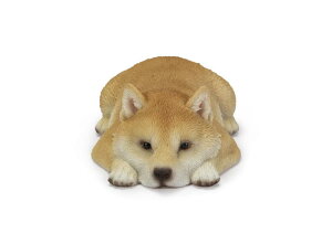 ウービア 柴犬カップ?フタ押さえ 11×6×3.5cm 人形 フィギュア 置き物 アニマル 動物 ガーデン 装飾 犬 イヌ H23218