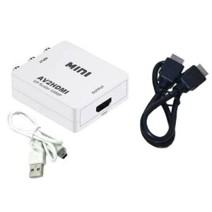 RCAHDMIϊ AVRo[^[ AVHDMIϊ USBP[ut 1080p/720pΉ 3FP[u