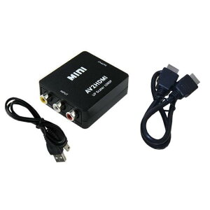 RCAHDMIϊ AVRo[^[ AVHDMIϊ USBP[ut 1080p/720pΉ 3FP[u