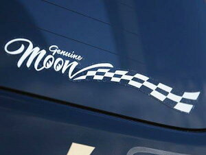 [ACY(MOONEYES) XebJ[ GENUINE MOON CHECKERQSC-DM219WH-MON