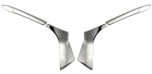 BRIGHTZ クラウンクロスオーバー TZSH35 AZSH35 超鏡面ステンレスメッキミラーアンダーモール 4PC 【 MIR−ETC−081 】 ZSH AZSH H35 35 クラウン クロスオーバー