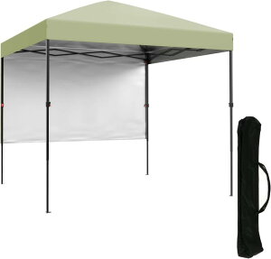 Euker �����^�b�`�^�[�v�e���g 2.5m/2.2m/1.8m �g���ĊȒP �T�C�h�V�[�g�t�� ���ϐ����H��UV�J�b�g �ՔM ���悯 �^�[�v�e���g ���[�o�b�O�t �L�����v �A�E�g�h�A