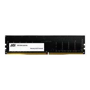 AGI UD138 8GB DDR4 UDIMM 2666MHz �f�X�N�g�b�v�p������ CL19 288pin