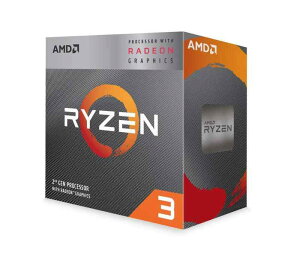 AMD Ryzen 3 3200G with Wraith Stealth cooler 3.6GHz 4�R�A / 4�X���b�h 65W YD3200C5FHBOX �O�N [���s�A���i]