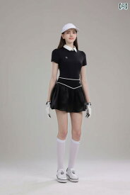 レディース ゴルフウェア ゴルフウェア レディース 夏 韓国 ゴルフ 半袖 速乾 通気性 スカート スーツ テニスウェア