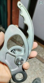 ディセンダー アウトドア チキン リブディ センダー ロッククライミング ディ SRT シンプル ロープ 高所 作業用 小型 軽量の チキンウィング