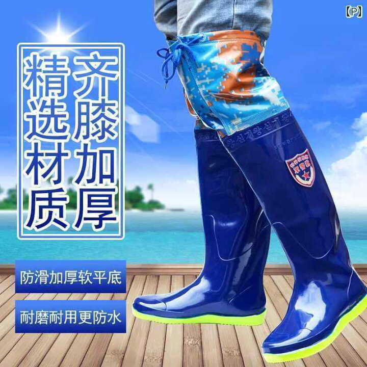 JUIN] レインブーツ ブルー カラー 長靴 ウェーダー メンズ ロング 大きいサイズ PVC ウェーダー 防水 滑り止め アウ ＬＳＤＺＷ] レイン  ブーツ 雨靴 長靴 防水ブーツ メンズ 釣り ウォーターパンツ 超ロング丈 お釣り 洗車シューズ ロングブー 楽天市場】レイン ブーツ ... [JUIN] レインブーツ ブルー 長靴 ウェーダー メンズ ロング 大きいサイズ PVC ウェーダー カラー 防水 滑り止め アウ