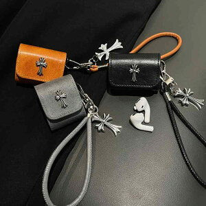 AirPods یP[X  4 t@bV g  Chrome Hearts Airpods ی P[X Pro 2 Apple CX Bluetooth wbh Zbg 1 / 2 3 K  