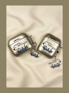 �C���z���P�[�X ���f�B�[�X AirPods�p �ی�J�o�[ �L�����N�^�[ �X�P�[�g�{�[�h �� �f�U�C�� �V���R�� �_�炩�� �\�t�g�P�[�X �ϏՌ� �����h�~ �[�d�Ή� ������� ���킢�� �G�� ���� �A�N�Z�T