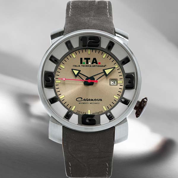【新発売】 I.T.A. Casanova automaticoカサノバ オートマティコ Ref.12.71.03ITA イタリア 時計 【送料無料】  | ホットな商品まるはん