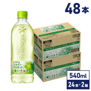 コカ・コーラ い・ろ・は・す シャインマスカット 540ml ペットボトル 24本入り×2ケース【送料無料】