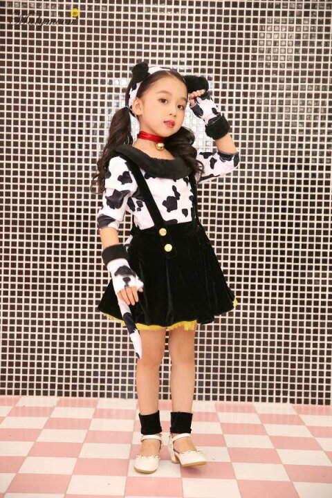楽天市場】【ハロウィン コスプレ キッズ】ダルメシアン 110cm [マリー  