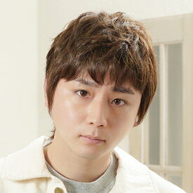 【メンズウィッグ ヘアネット付】【3513】 エッジウルフ（ショコラブラウン）　[ラパンドアールオム 男性用 おしゃれ 変装 仮装 ウィッグ メンズ かつら ファッションウィッグ ウイッグ イベント]【WG0721_506857】