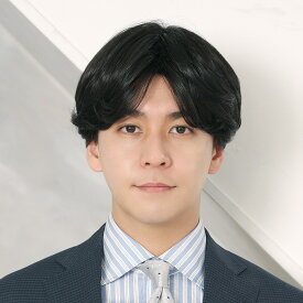 【メンズウィッグ】[3508]ニュアンスセンターパート　スタンダードブラック　[男性用ウィッグ おしゃれ 変装 仮装 かつら ファッションウィッグ]【506802】